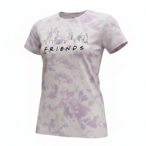 Friends TV Show Tie Dye Graphic T-Shirt  Size L (14) Juniors